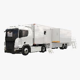 Generic Mobile Office Truck 3D model